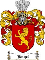 Kohel coat of arms family crest download