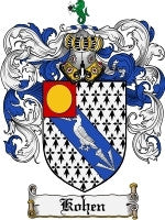 Kohen coat of arms family crest download