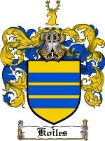 Koiles coat of arms family crest download