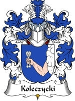 Koleczycki coat of arms family crest download