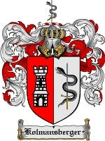 Kolmansberger coat of arms family crest download