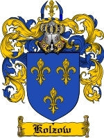 Kolzow coat of arms family crest download