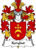 Korybut coat of arms family crest download