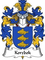 Korzbok coat of arms family crest download