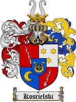 Koscielski coat of arms family crest download