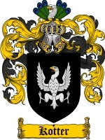 Kotter coat of arms family crest download