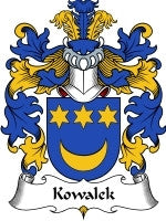 Kowalek coat of arms family crest download