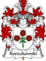 Koziczkowski coat of arms family crest download