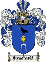 Krasinski coat of arms family crest download