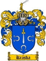 Kraska coat of arms family crest download