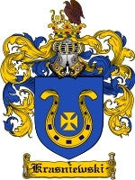 Krasniewski coat of arms family crest download