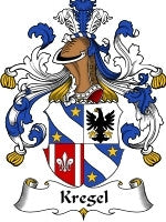 Kregel coat of arms family crest download