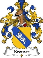 Kremer coat of arms family crest download