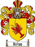 Krepp coat of arms family crest download