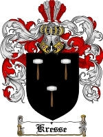 Kresse coat of arms family crest download