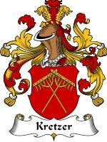 Kretzer coat of arms family crest download