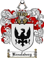 Kreutzberg coat of arms family crest download