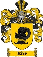 Krey coat of arms family crest download