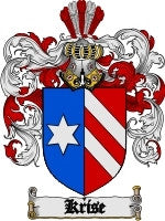 Krise coat of arms family crest download