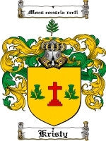 Kristy coat of arms family crest download