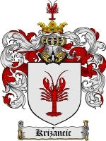 Krizancic coat of arms family crest download