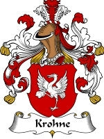 Krohne coat of arms family crest download