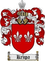 Krupa coat of arms family crest download