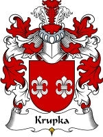 Krupka coat of arms family crest download