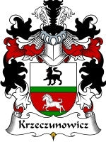 Krzeczunowicz coat of arms family crest download