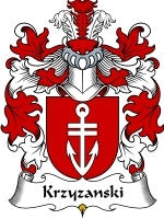 Krzyzanski coat of arms family crest download