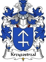 Krzyzostrzal coat of arms family crest download