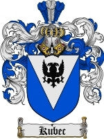 Kubec coat of arms family crest download