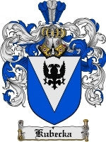 Kubecka coat of arms family crest download