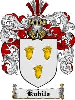 Kubitz coat of arms family crest download