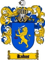 Kubos coat of arms family crest download