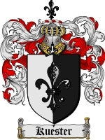 Kuester coat of arms family crest download