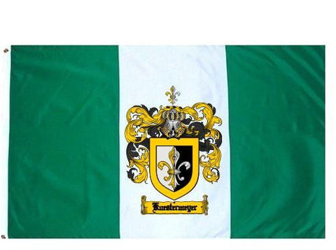 Kuestermeyer family crest coat of arms flag