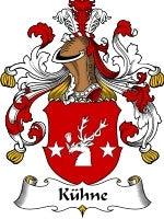 Kuhne coat of arms family crest download