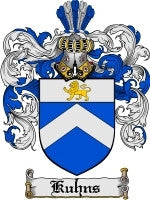 Kuhns coat of arms family crest download