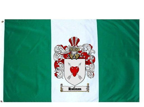 Kullman family crest coat of arms flag