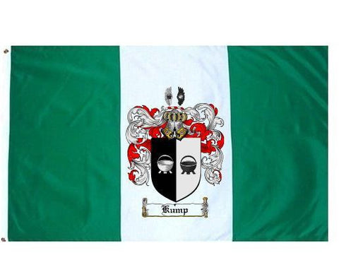Kump family crest coat of arms flag