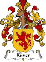 Kuner coat of arms family crest download