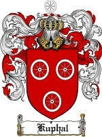 Kuphal coat of arms family crest download