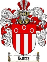 Kurtz coat of arms family crest download