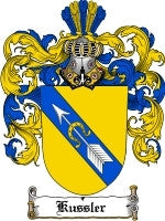 Kussler coat of arms family crest download