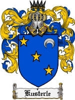 Kusterle coat of arms family crest download