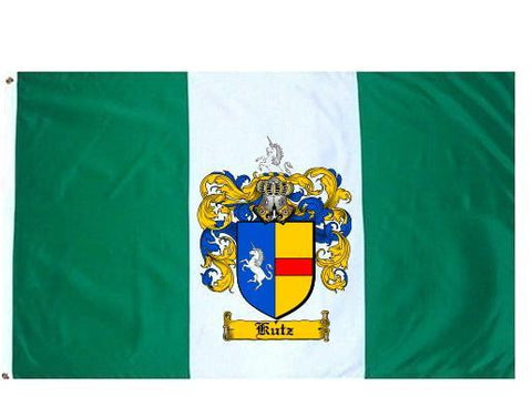 Kutz family crest coat of arms flag