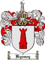 Kynsey coat of arms family crest download