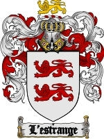 L'Estrange coat of arms family crest download