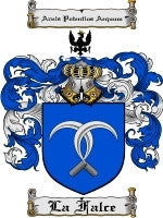 La'Falce coat of arms family crest download